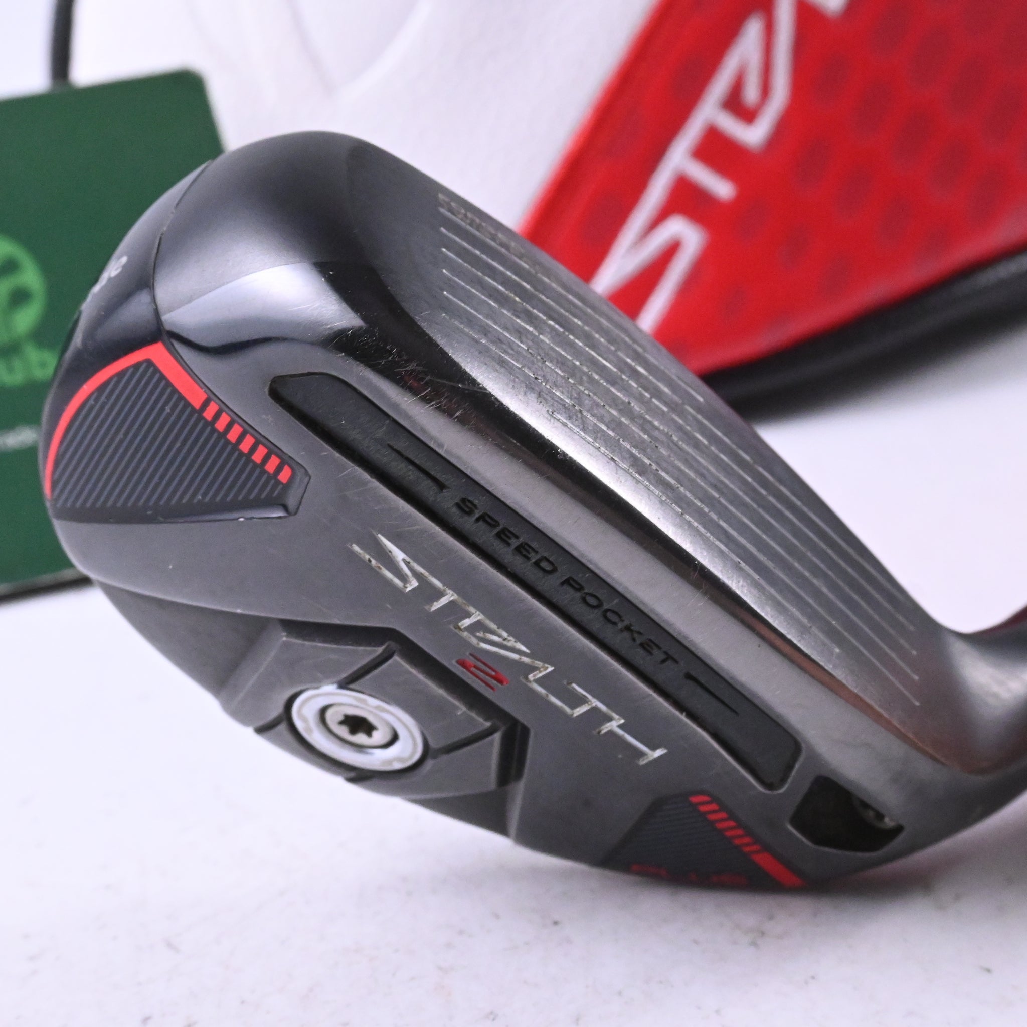 Taylormade Stealth 2 Plus #4 Hybrid / 22 Degree / Stiff Flex Kai'Li Red 85 Shaft