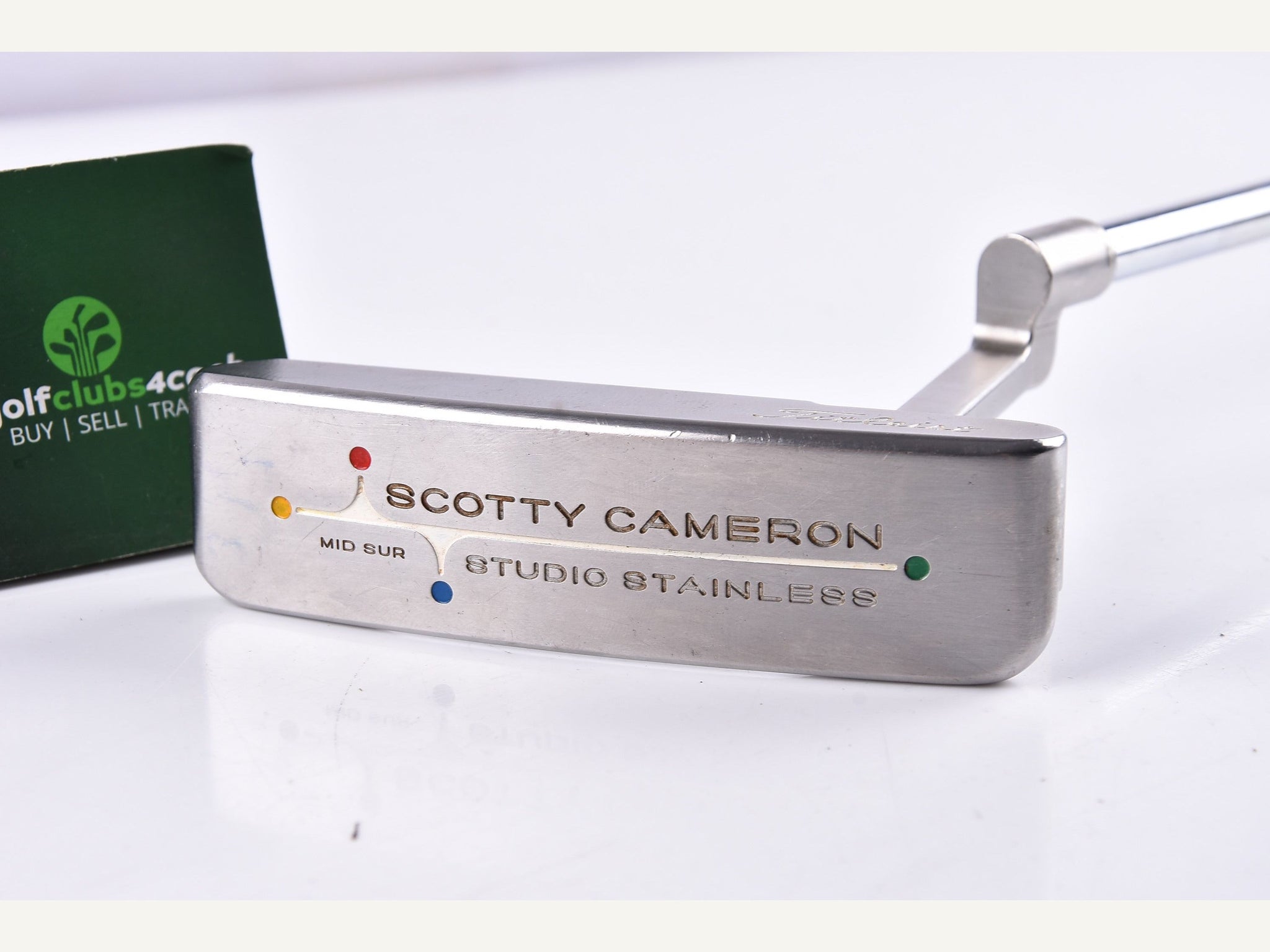 Scotty Cameron Studio Stainless Mid Sur Putter / 33 Inch
