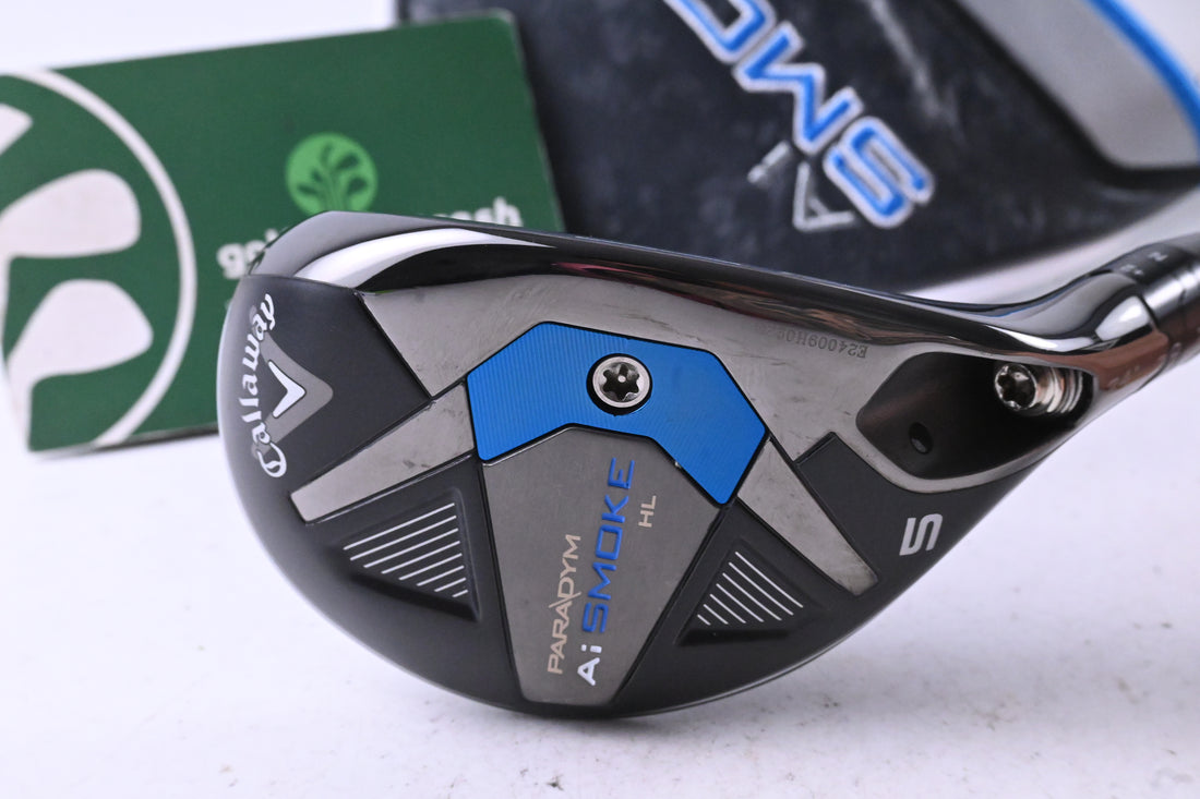 Callaway Paradym Ai Smoke HL #5 Hybrid / 24 Degree / Senior Flex Cypher 2.0 50