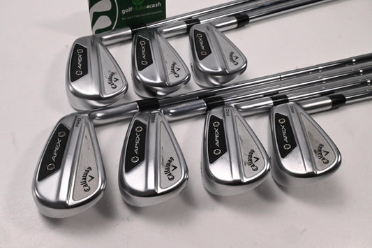 Callaway Apex Pro 24 Irons / 4-PW / Stiff Flex Dynamic Gold MID 115 S300 Shafts