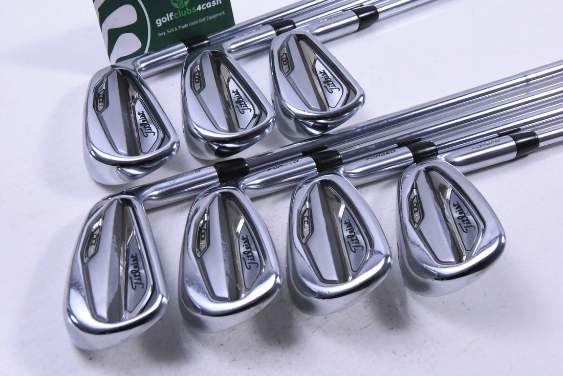 Titleist T100 2019 Irons / 4-PW / Stiff Flex True Temper AMT Tour White S300