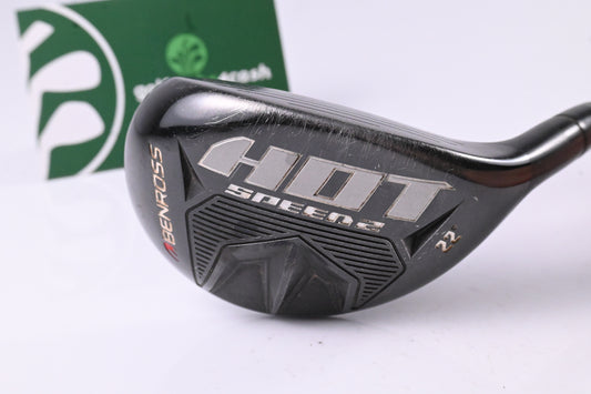 Benross Hot Speed 2 #3 Hybrid / 22 Degree / Regular Flex Aldila Trinity 85 Shaft