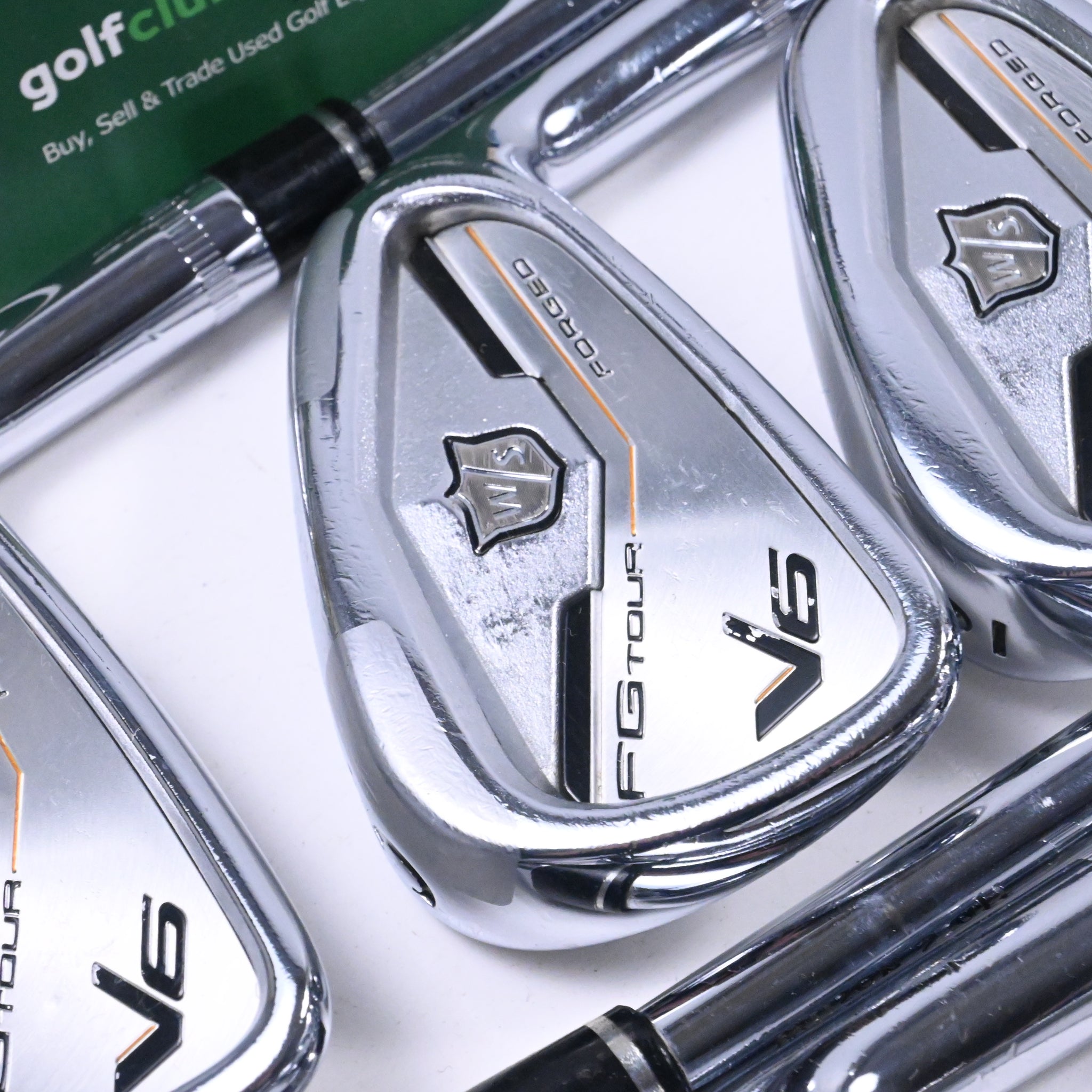 Wilson Staff FG Tour V6 Irons / 4-PW / X-Flex Dynamic Gold AMT X100 Shafts