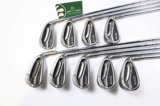 Ping G25 Irons / 3-PW+SW / Red Dot / Regular Flex Ping CFS Shafts