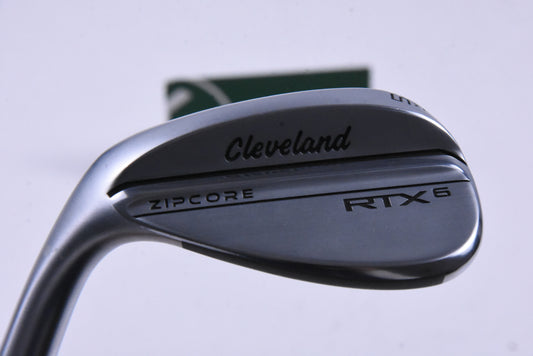 Left Hand Cleveland RTX 6 Zipcore Sand Wedge / 56 Degree / Stiff Flex Modus3 120