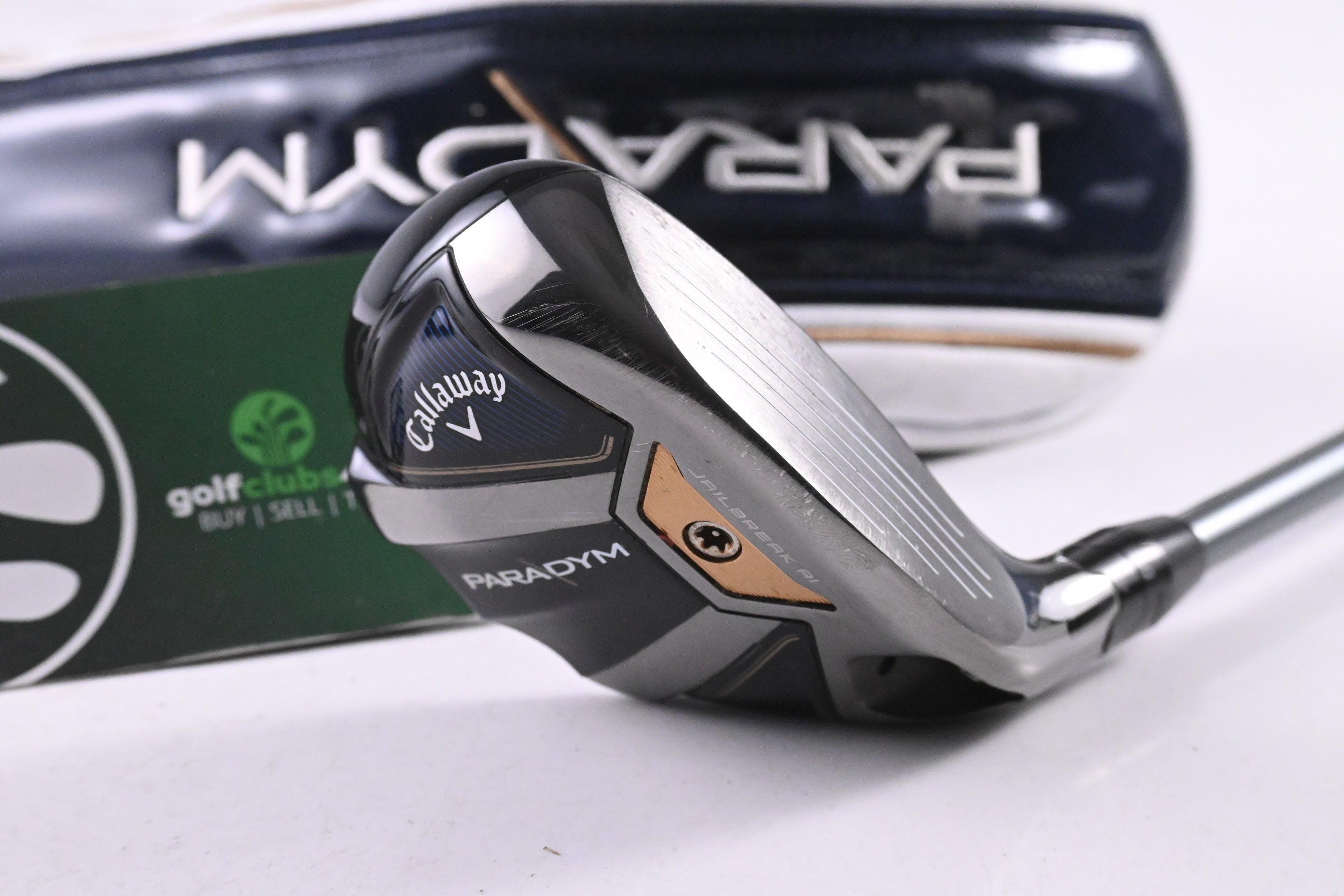 Callaway Paradym #4 Hybrid / 21 Degree / Stiff Flex Hzrdus Gen4 Silver 75  Shaft