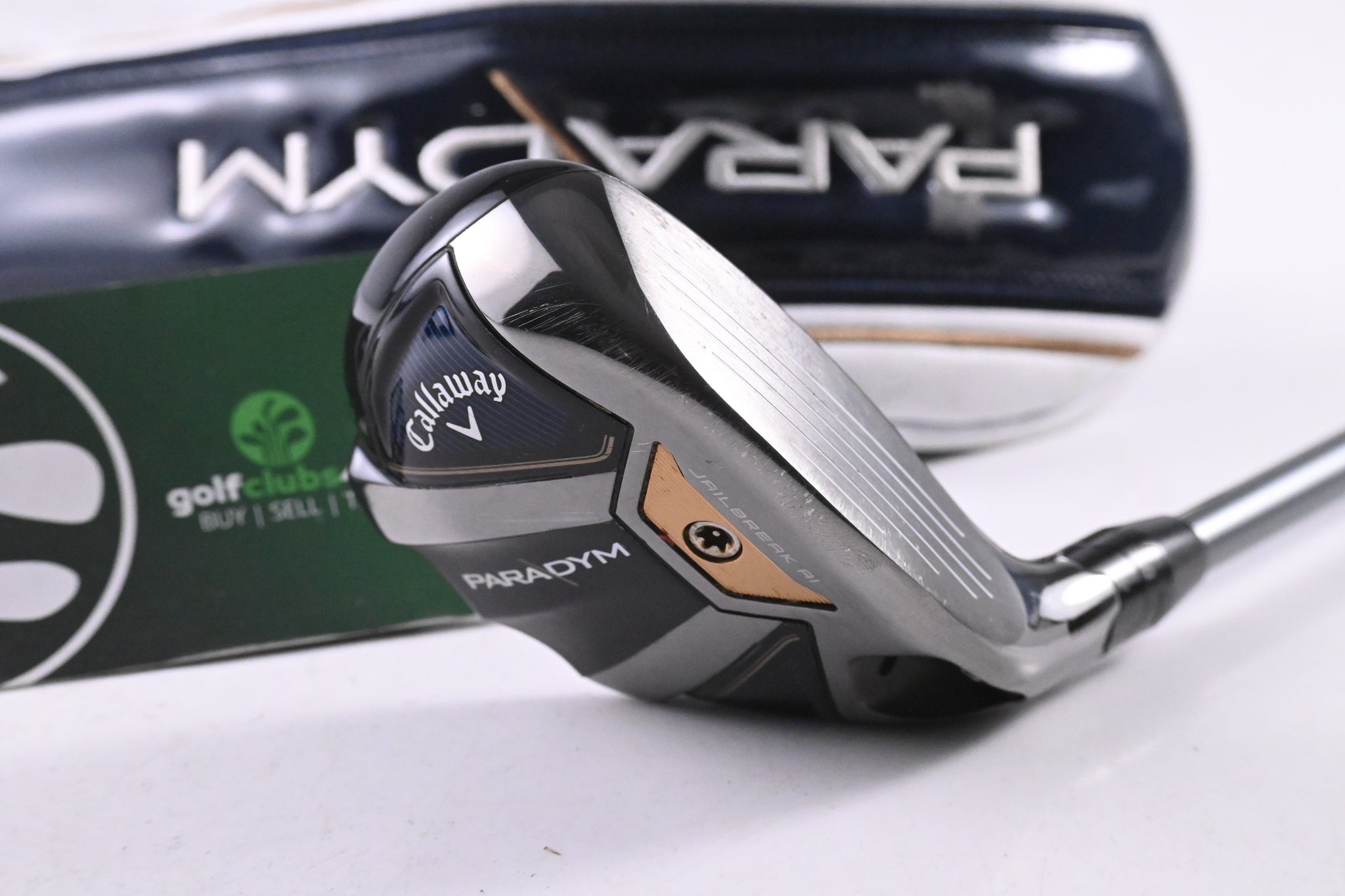 Callaway Paradym #4 Hybrid / 21 Degree / Stiff Flex Hzrdus Gen4 Silver 75 Shaft