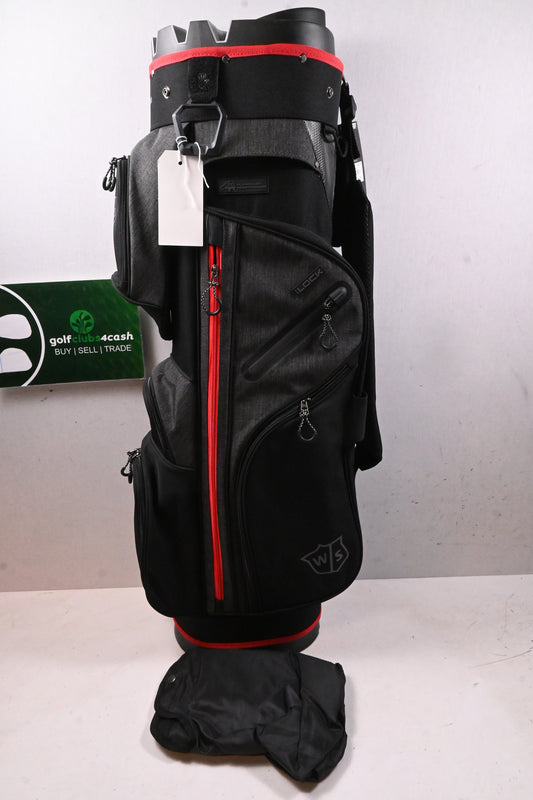 Wilson iLock Cart Bag / 15-Way Divider / Black & Red