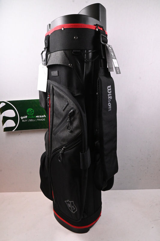 Wilson iLock Cart Bag / 15-Way Divider / Black & Red