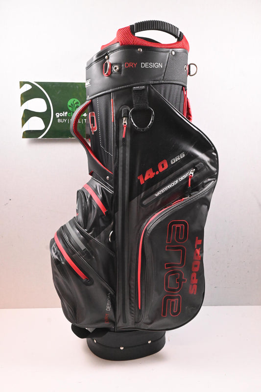 Big Max 14.0 ORG Cart Bag / 14-Way Divider / Black & Red