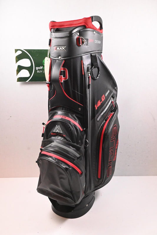 Big Max 14.0 ORG Cart Bag / 14-Way Divider / Black & Red