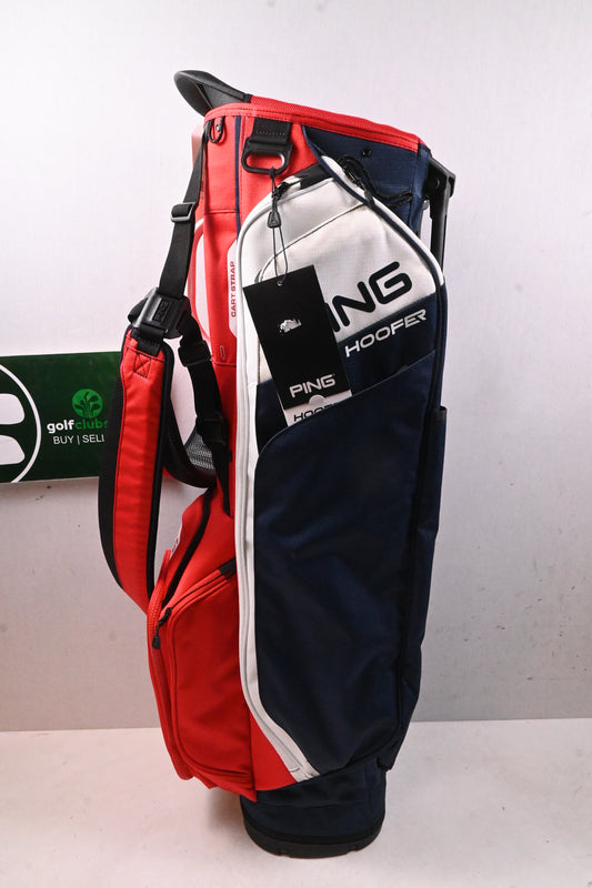 Ping Hoofer Stand Bag / 5-Way Divider / Red, White & Blue