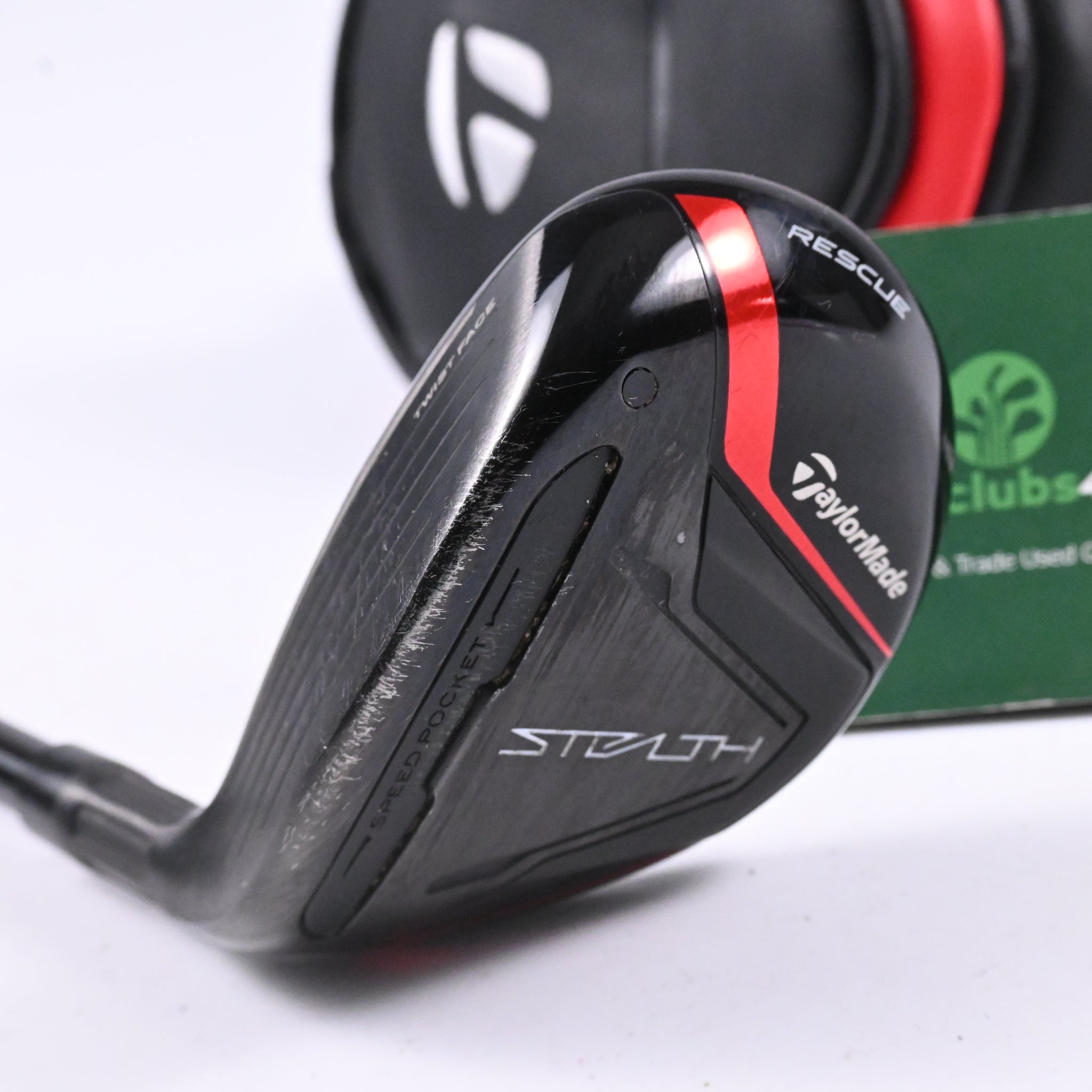 Left Hand Taylormade Stealth #4 Hybrid / 22 Degree / Regular Flex Ventus Red 6