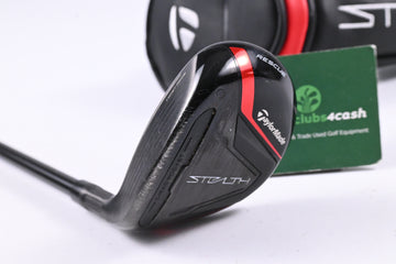 Left Hand Taylormade Stealth #4 Hybrid / 22 Degree / Regular Flex Ventus Red 6