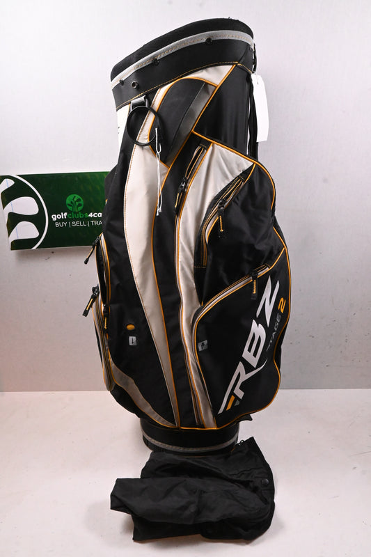 Taylormade RBZ Stage 2 Cart Bag / 14-Way Divider / White, Black & Yellow