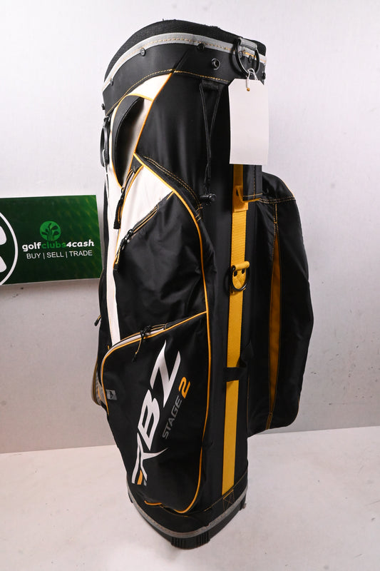 Taylormade RBZ Stage 2 Cart Bag / 14-Way Divider / White, Black & Yellow