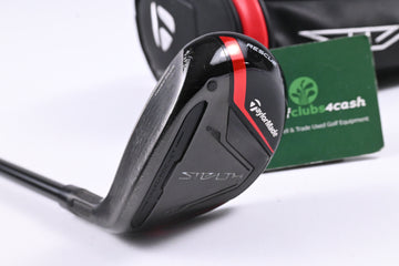 Left Hand Taylormade Stealth #4 Hybrid / 22 Degree / Regular Flex Ventus Red 6