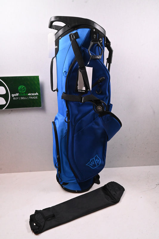 Wilson EXO Lite Stand Bag / 4-Way Divider / Blue