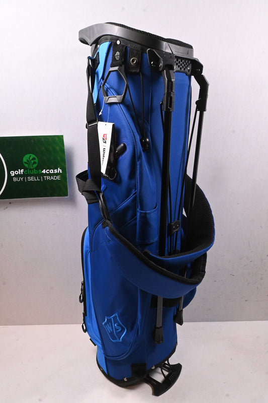 Wilson EXO Lite Stand Bag / 4-Way Divider / Blue