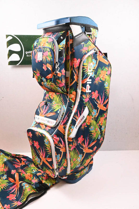 Ping Traverse Cart Bag / 14-Way Divider / Floral Print