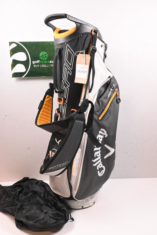 Callaway Zero Stand Bag / 4-Way Divider / Black, White & Gold