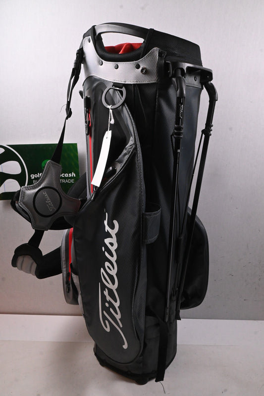 Titleist StaDry Hybrid14 Stand Bag / 14-Way Divider / Grey & Red