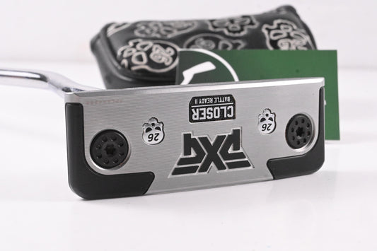 Left Hand PXG Battle Ready II Closer Putter / 33 Inch