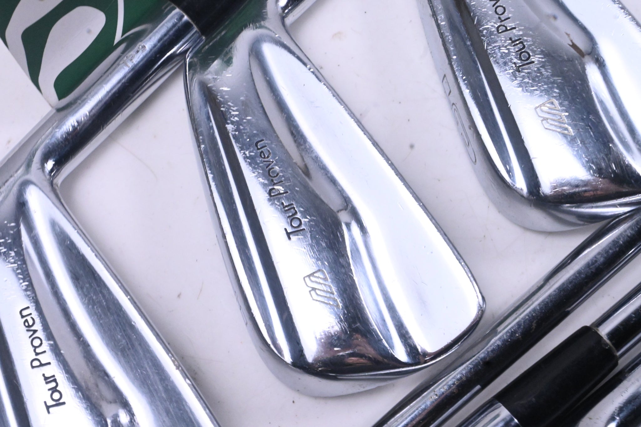 Mizuno TP-9 Irons / 3-PW / Regular Flex Dynamic Gold R300U Shafts / No 9i