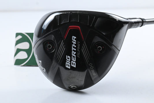 Callaway Big Bertha Alpha 816 Driver / 9 Degree / Stiff Flex Aldila Rogue Silver 60 Shaft