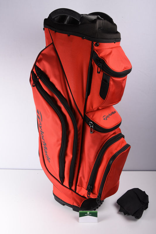 Taylormade Supreme Cart Bag / 15-Way Divider / Red, Black