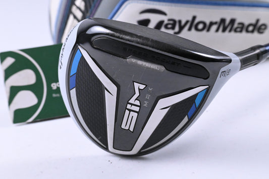 Taylormade SIM Max #3 Wood / 15 Degree / Stiff Flex Ventus Blue 6 Shaft