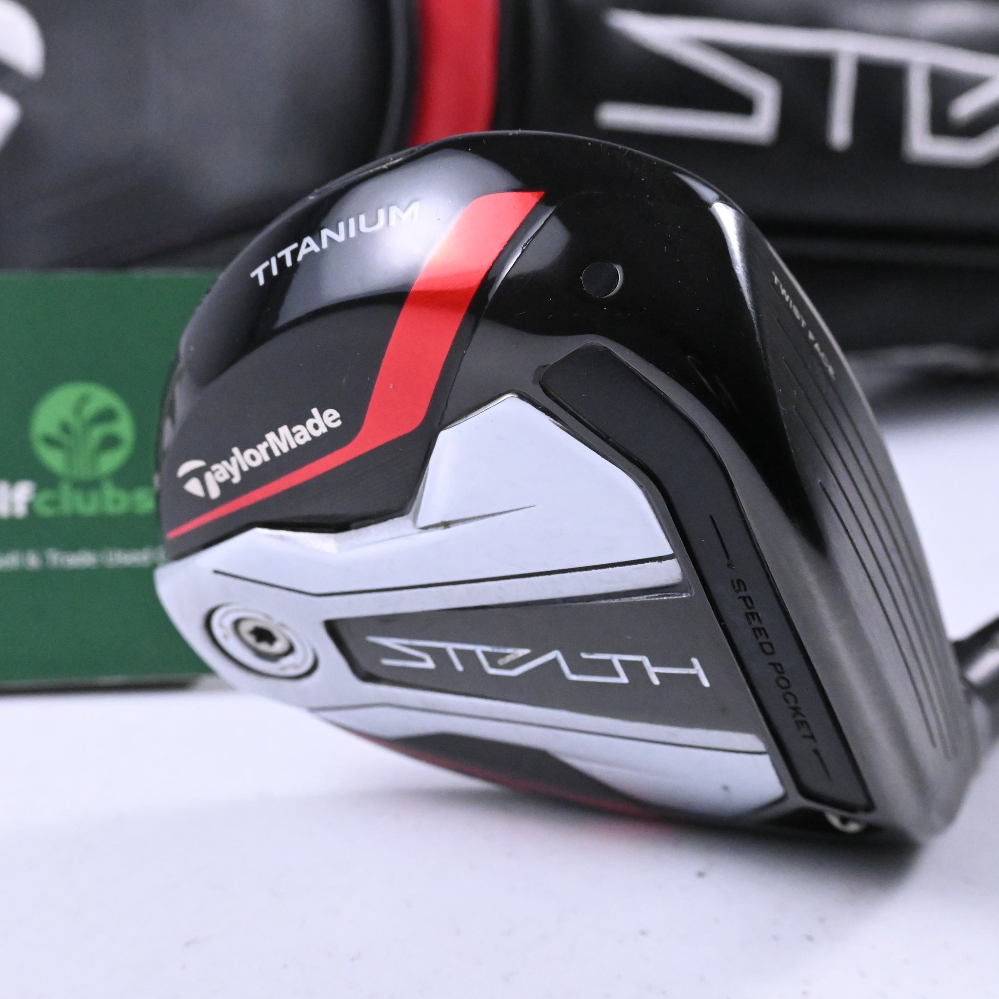 Taylormade Stealth Plus #3 Wood / 13.5 Degree / Stiff Flex Hzrdus Smoke Black