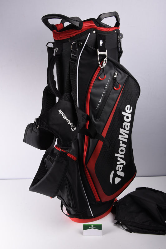 Taylormade Select Stand Bag / 7-Way Divider / Black, Red