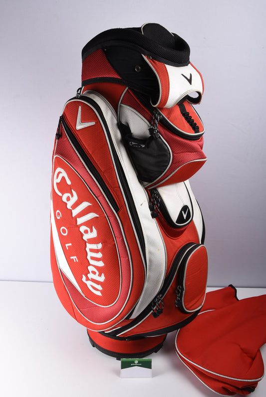 Callaway Cart Bag / 7-Waqy Divider / Red, White