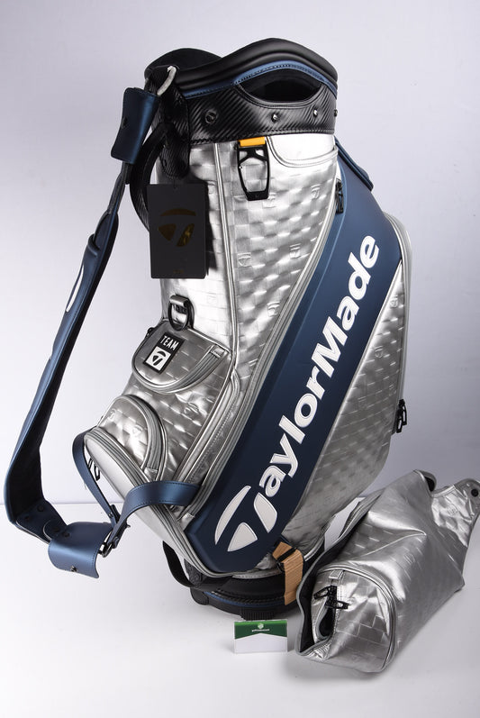 Taylormade Qi10 Tour Bag / 6-Way Divider / Navy, Silver