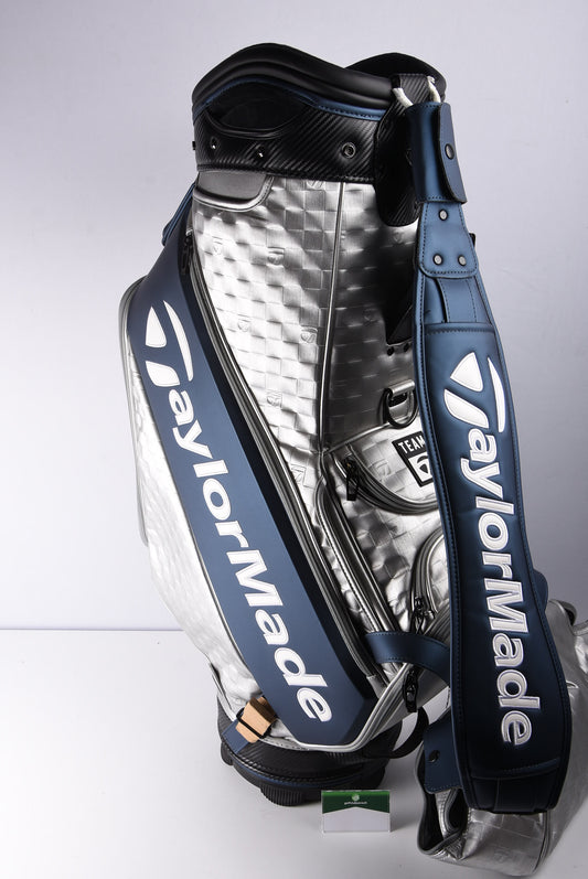 Taylormade Qi10 Tour Bag / 6-Way Divider / Navy, Silver