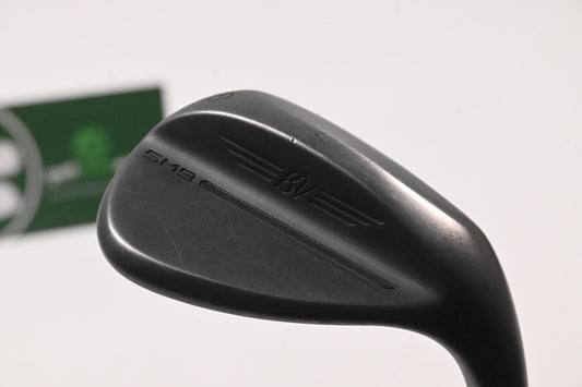 Titleist Vokey SM9 Jet Black Premium Lob Wedge / 58 Degree / Stiff Flex