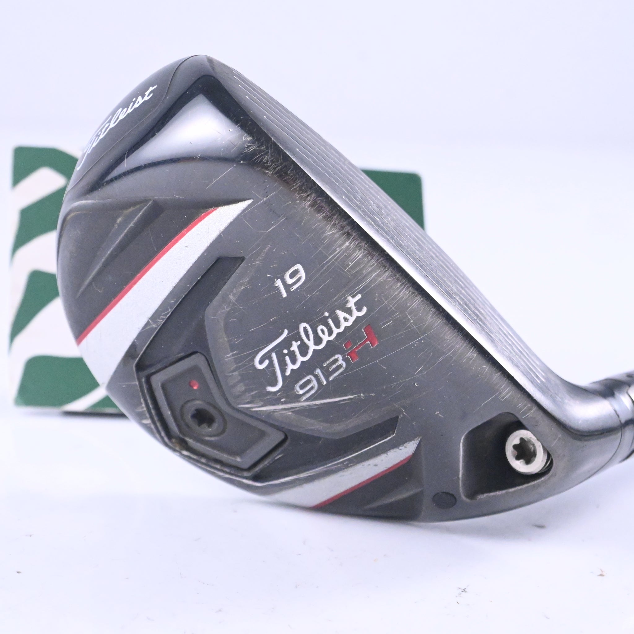 Titleist 913H #3 Hybrid / 19 Degree / Stiff Flex Aldila RIP Phenom 80 Shaft