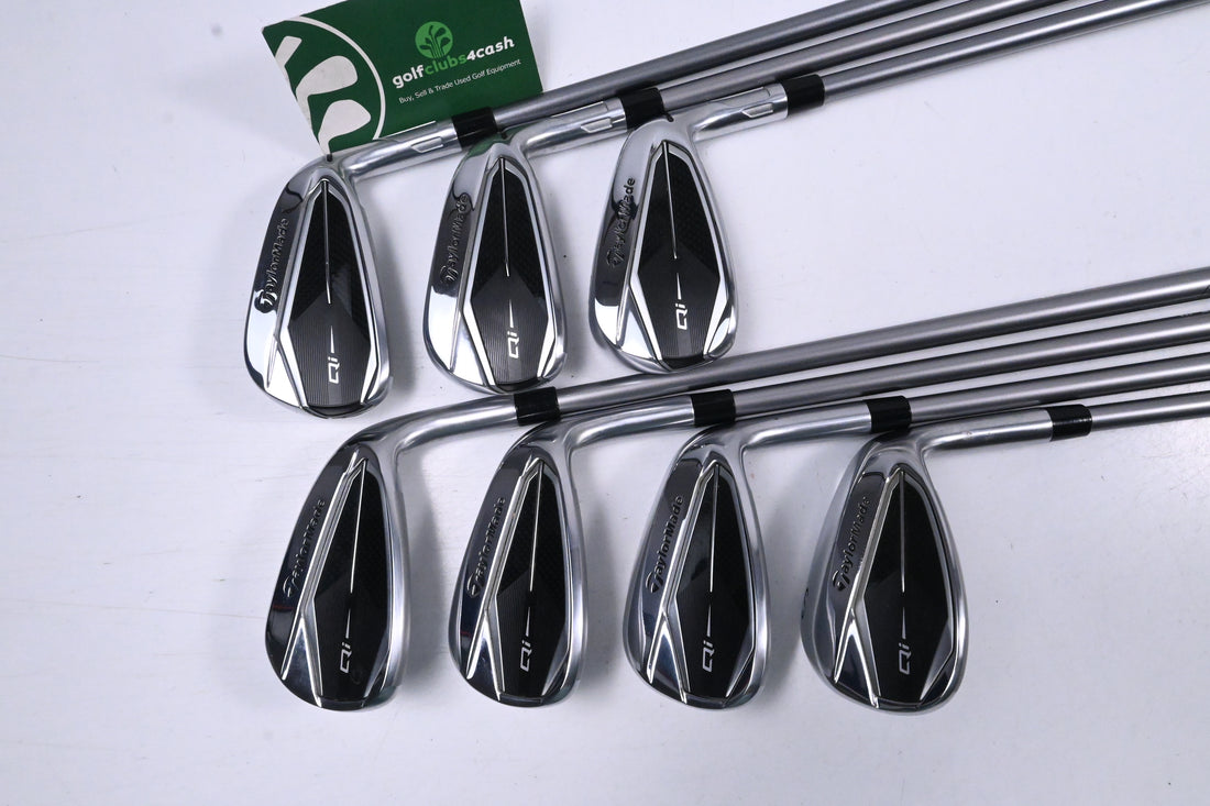 Taylormade Qi Irons / 6-PW+AW+SW / Senior Flex Fujikura SpeederNX 50 Shaft