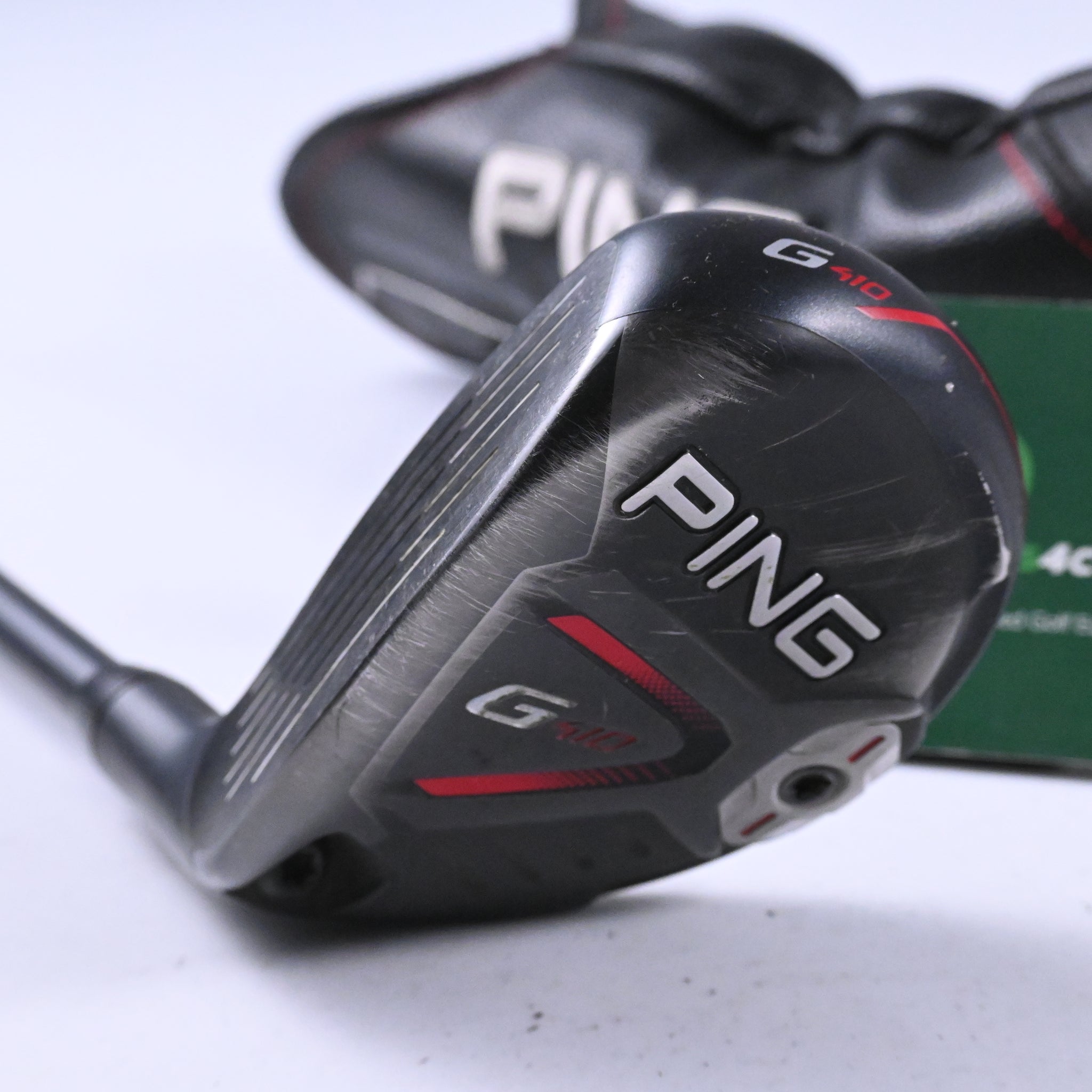 Left Hand Ping G410 #3 Hybrid / 19 Degree / Regular Flex Ping Alta CB Red 70