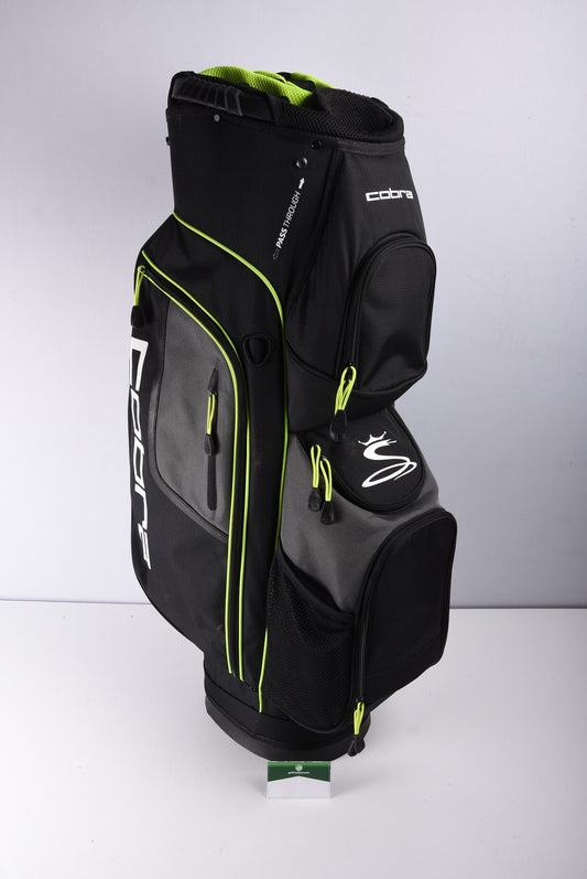 Cobra Cart Bag / 14-Way Divider / Black & Yellow