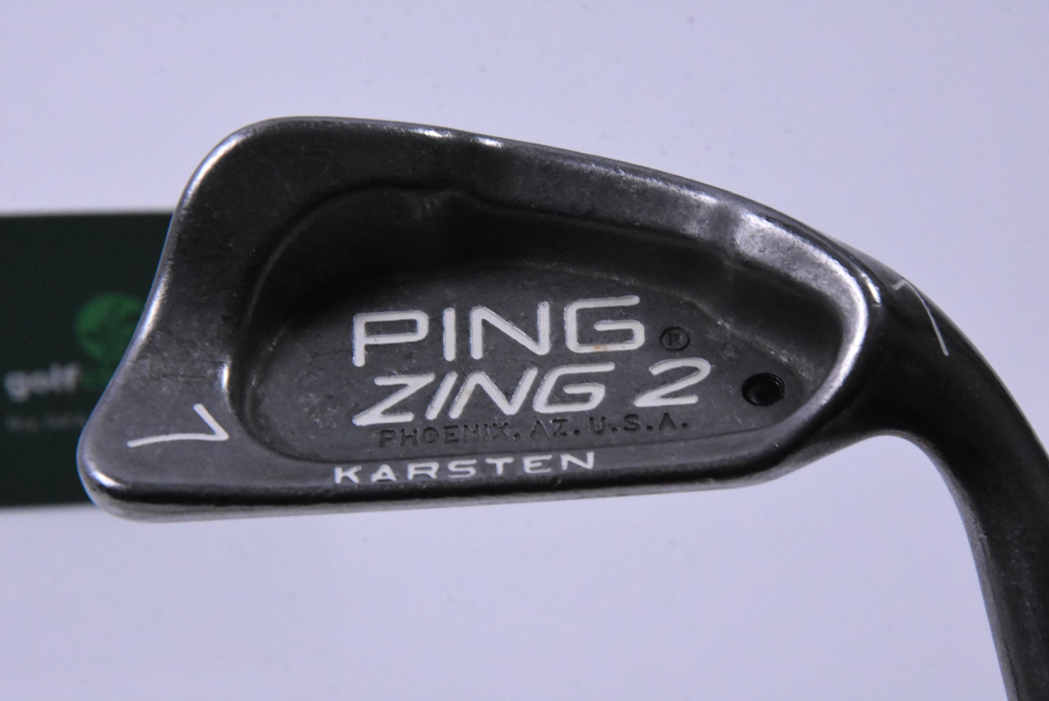 Ping Zing 2 #7 Iron / Black Dot / Stiff Flex Ping Karsten JZ Shaft