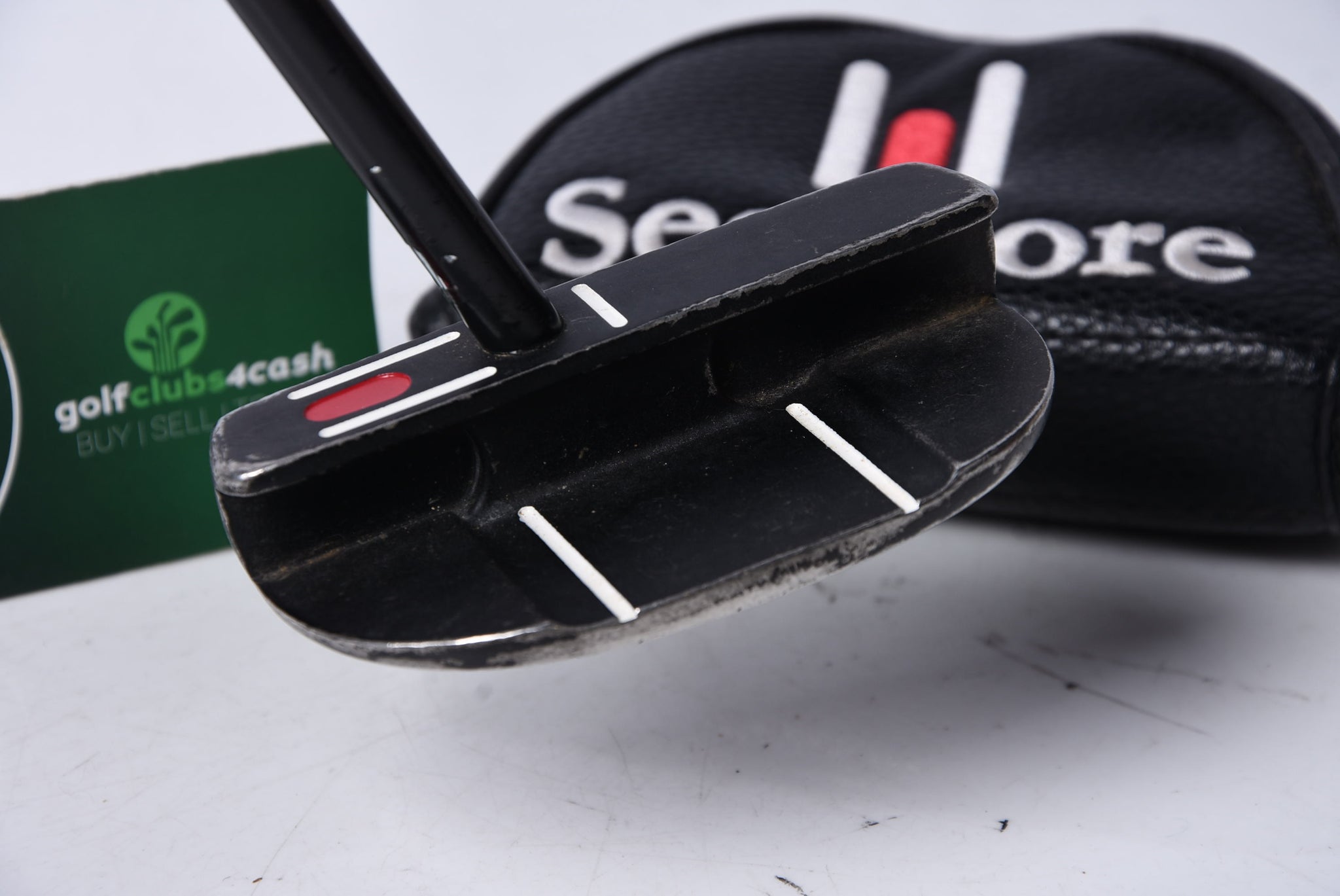 Seemore FGP Mallet Black Putter / 33.5 Inch