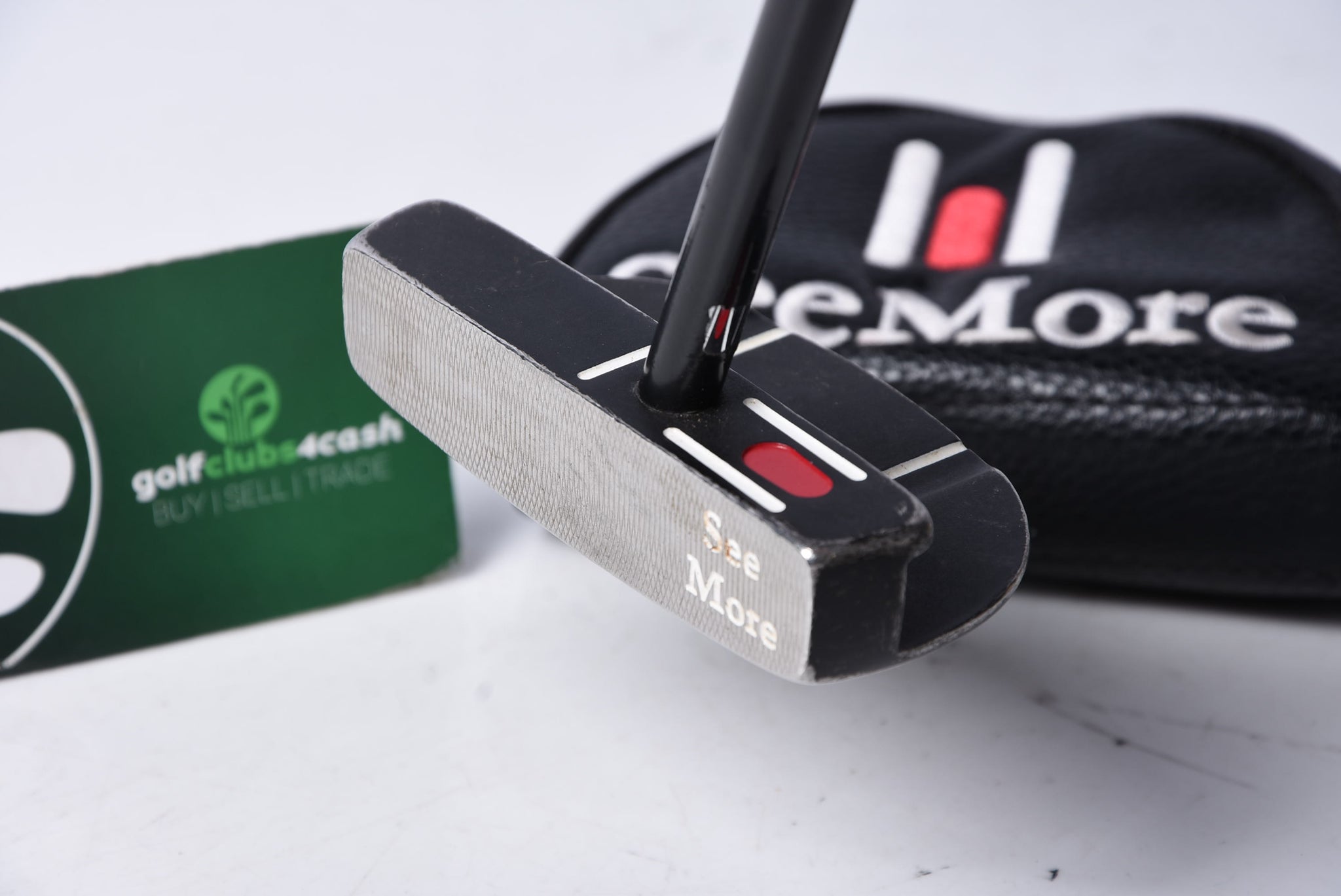 Seemore FGP Mallet Black Putter / 33.5 Inch