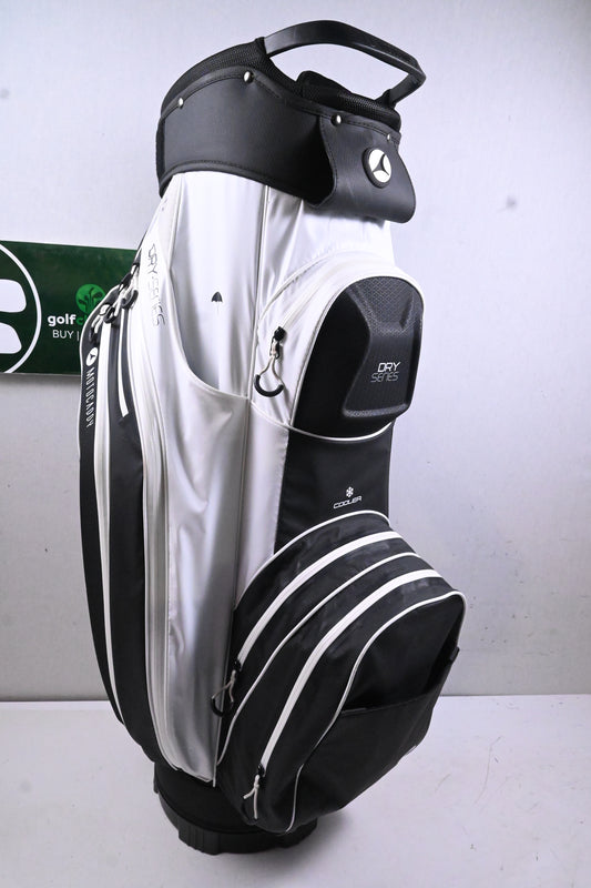 Motocaddy Dry Series Cart Bag Limited Edition / 14-Way Divider / White & Black