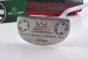 Scotty Cameron Studio Select Fastback No.1 Putter / 34 Inch