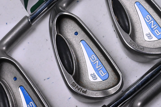 Ping G2 Irons / 3-PW / Blue Dot / Regular Flex Steel Shafts / No Shaft Bands