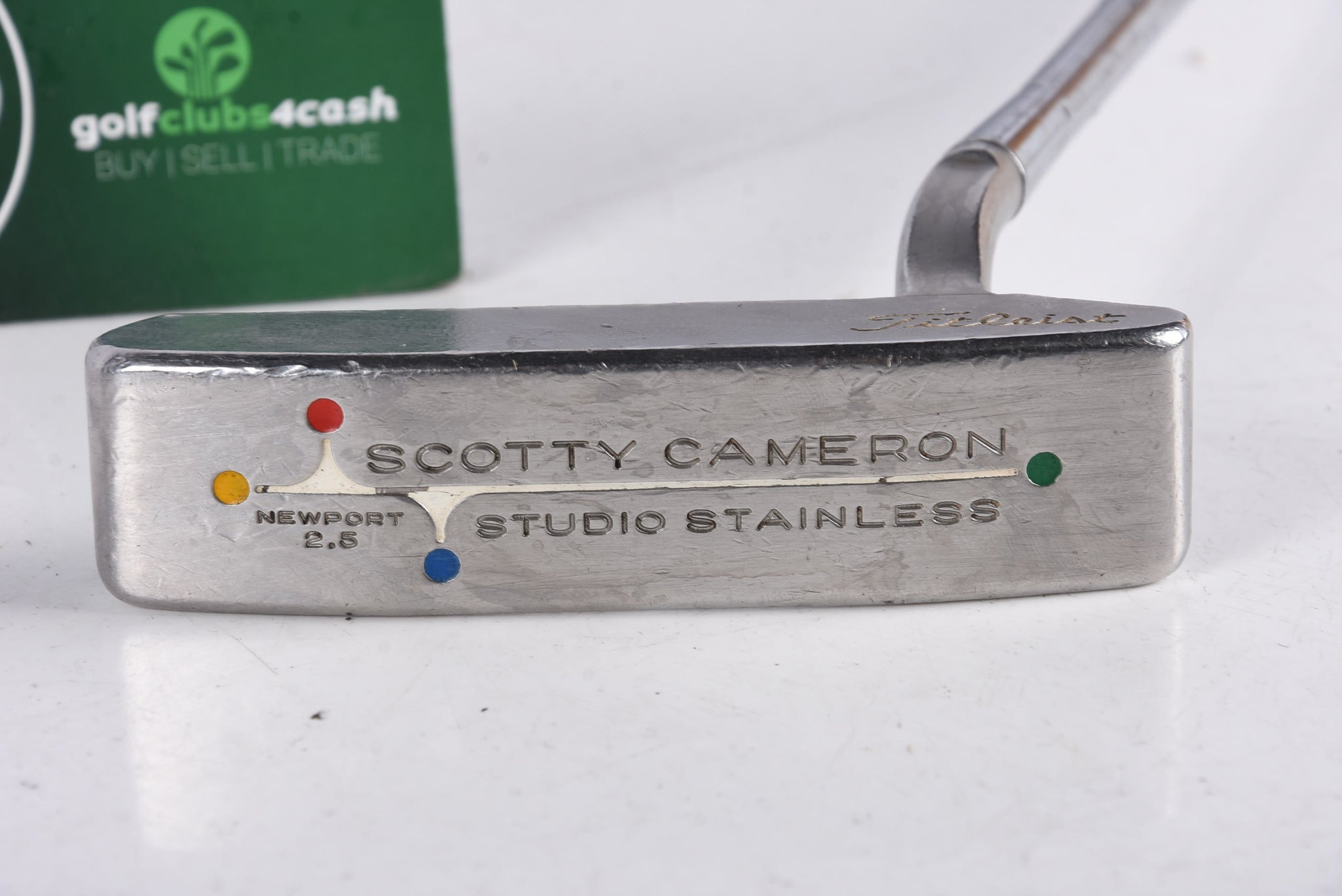Scotty Cameron Studio Stainless Newport 2.5 Putter / 33 Inch
