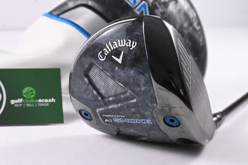 Callaway Paradym Ai Smoke Triple Diamond Driver / 9 Degree / X-Flex Ventus Black