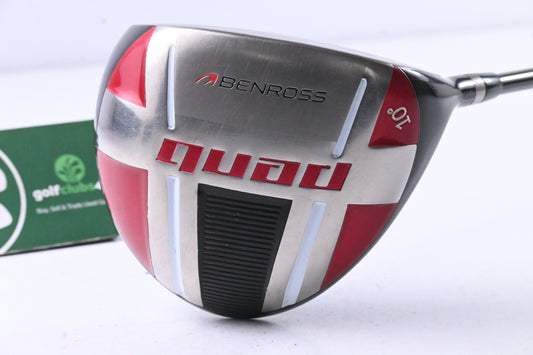 Benross Quad Driver / 10 Degree / Regular Flex Aldila Voodoo Shaft